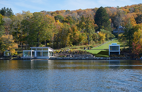 Modern Guest House on Lake Waramaug image